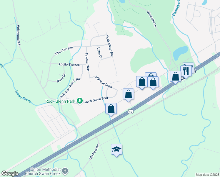 map of restaurants, bars, coffee shops, grocery stores, and more near in Havre de Grace
