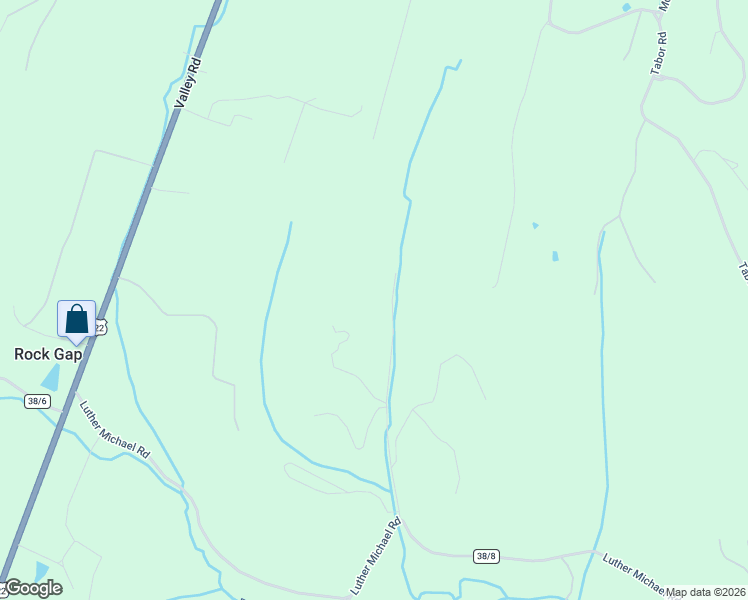 map of restaurants, bars, coffee shops, grocery stores, and more near Hartman Road in Berkeley Springs