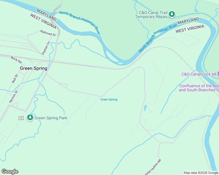 map of restaurants, bars, coffee shops, grocery stores, and more near 581 Arnold Stickley North Road in Green Spring