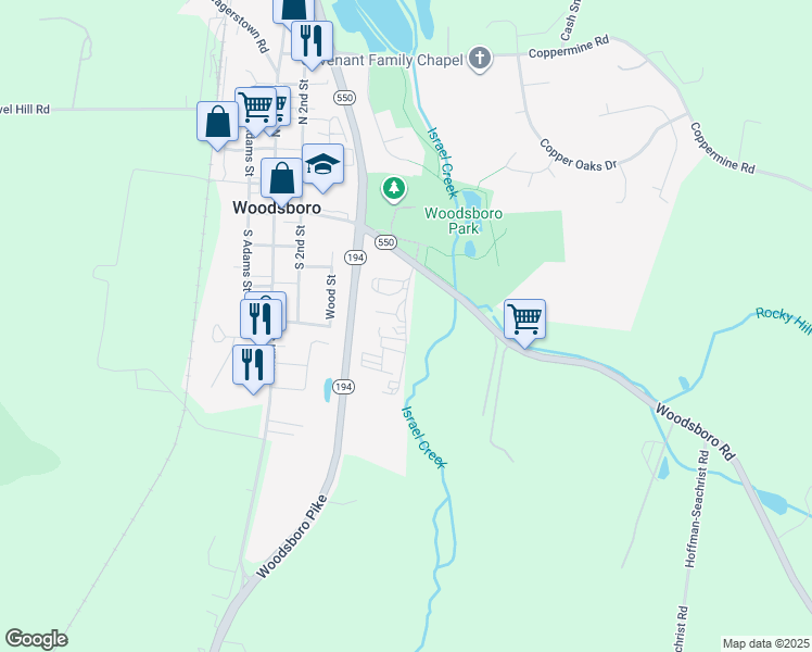 7g Council Drive, Woodsboro MD Walk Score