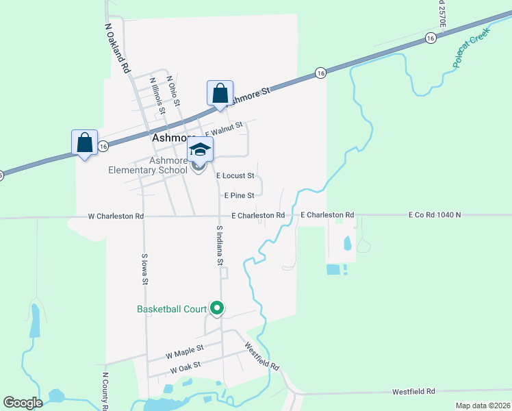 map of restaurants, bars, coffee shops, grocery stores, and more near Coffey Grounds in Ashmore