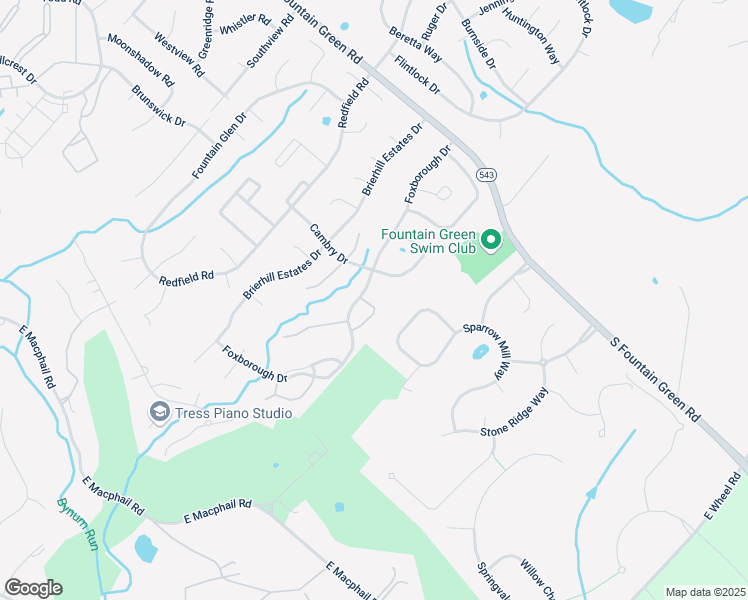 map of restaurants, bars, coffee shops, grocery stores, and more near 1333 Littlefield Place in Bel Air