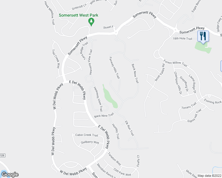 map of restaurants, bars, coffee shops, grocery stores, and more near 1665 Crescent Pointe Court in Reno