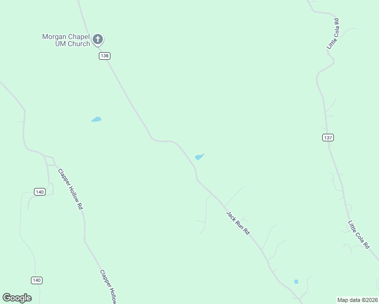 map of restaurants, bars, coffee shops, grocery stores, and more near 14422 Jack Run Road in Rockbridge