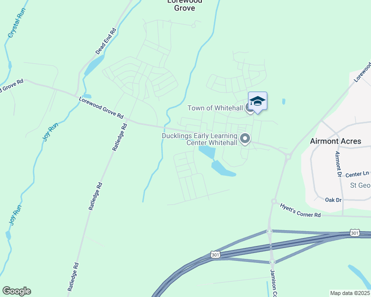 map of restaurants, bars, coffee shops, grocery stores, and more near Chase Lane in New Castle County