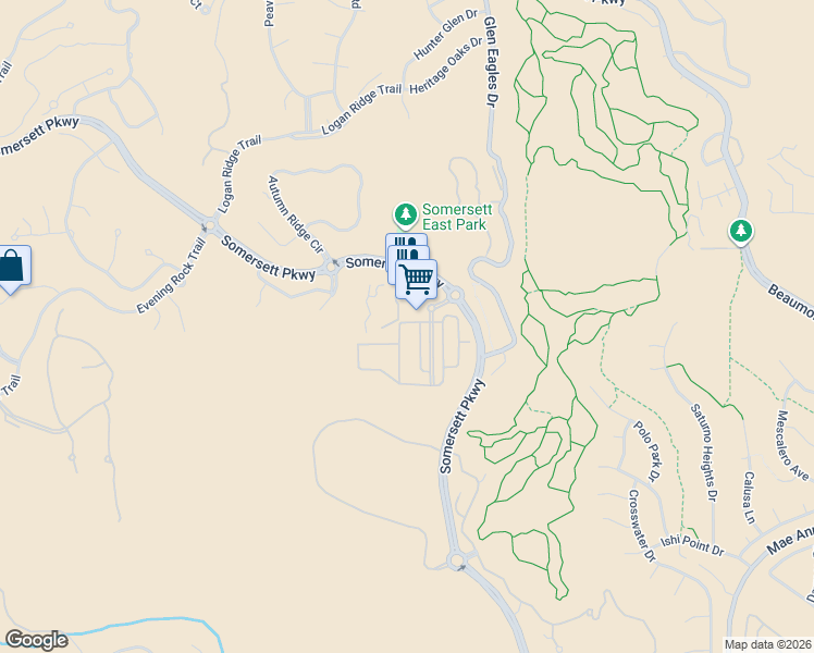 map of restaurants, bars, coffee shops, grocery stores, and more near 7645 Pebblestone Way in Reno