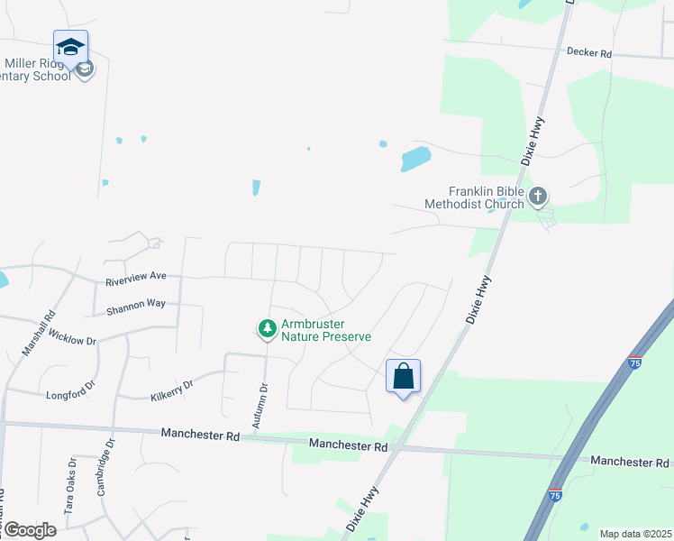 map of restaurants, bars, coffee shops, grocery stores, and more near 5919 Hayden Drive in Middletown