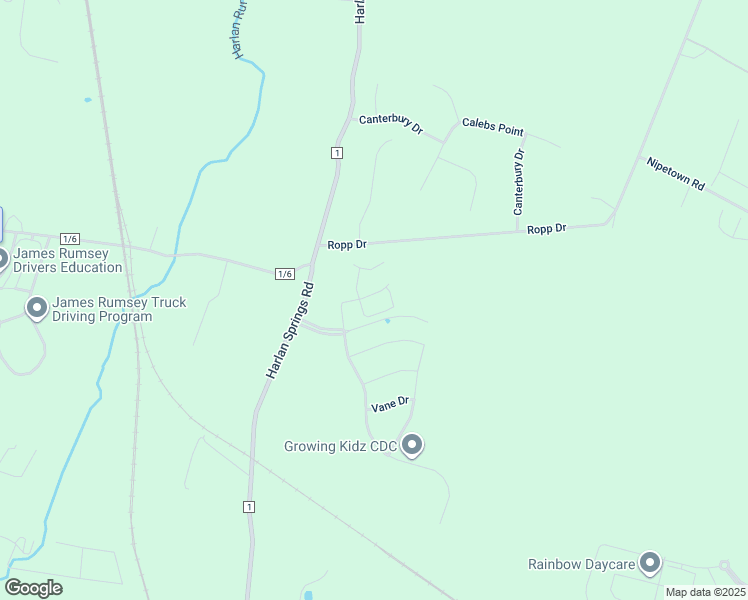 map of restaurants, bars, coffee shops, grocery stores, and more near 134 Ran Rue Drive in Martinsburg