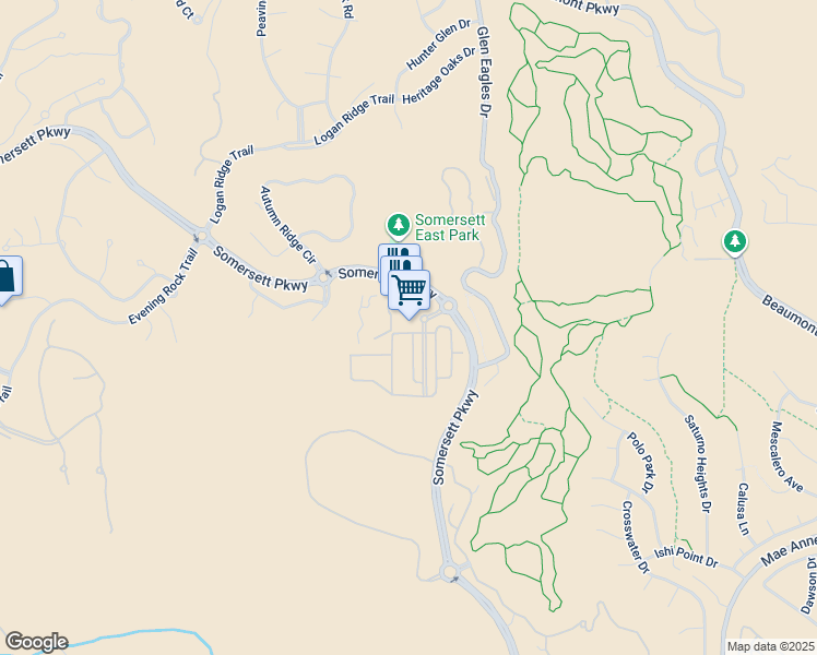 map of restaurants, bars, coffee shops, grocery stores, and more near 7645 Pebblestone Way in Reno