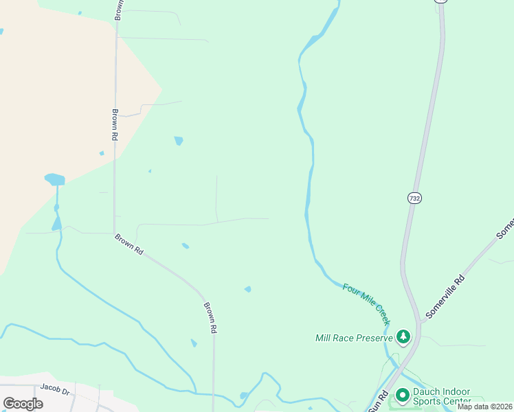 map of restaurants, bars, coffee shops, grocery stores, and more near 5706 Forest Ridge Drive in Oxford