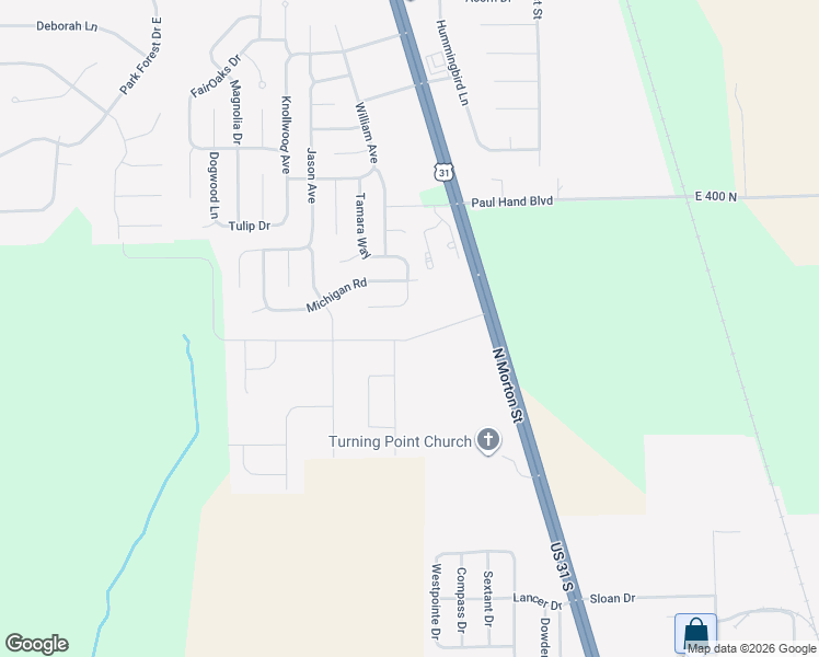 map of restaurants, bars, coffee shops, grocery stores, and more near 1429 Tamara Court in Franklin