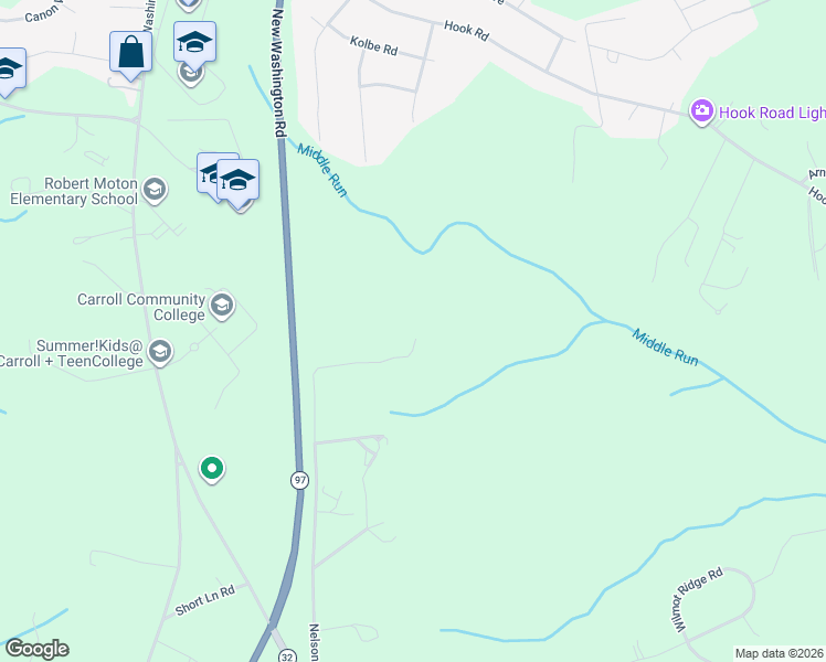 map of restaurants, bars, coffee shops, grocery stores, and more near 1705 Nelson Road in Westminster