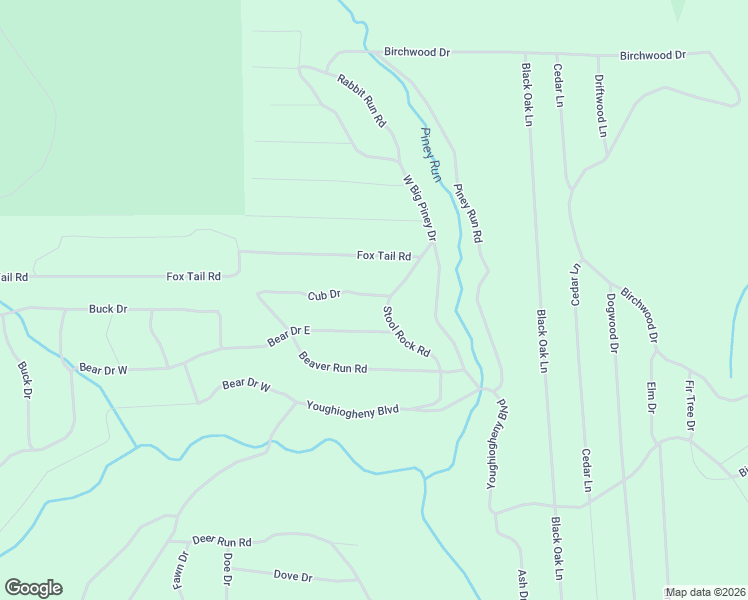 map of restaurants, bars, coffee shops, grocery stores, and more near 293 Stool Rock Road in Oakland