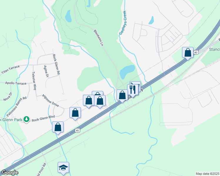 map of restaurants, bars, coffee shops, grocery stores, and more near 1921 Pulaski Highway in Havre de Grace