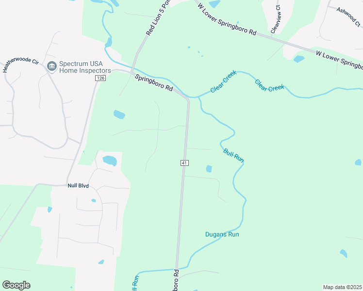 map of restaurants, bars, coffee shops, grocery stores, and more near 6185 Springboro Road in Lebanon