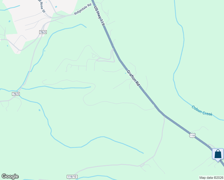 map of restaurants, bars, coffee shops, grocery stores, and more near 20 Chasewood Lane in Morgantown