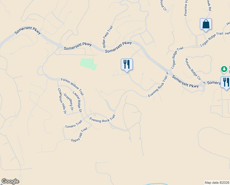 map of restaurants, bars, coffee shops, grocery stores, and more near 8300 Fairway Ridge Court in Reno