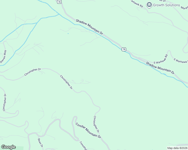 map of restaurants, bars, coffee shops, grocery stores, and more near 10228 Christopher Drive in Conifer