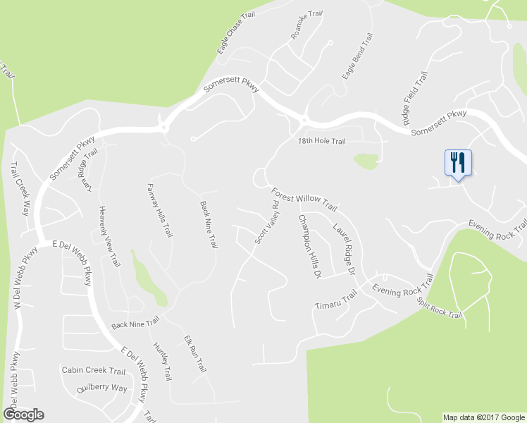 map of restaurants, bars, coffee shops, grocery stores, and more near 8825 Scott Valley Road in Reno