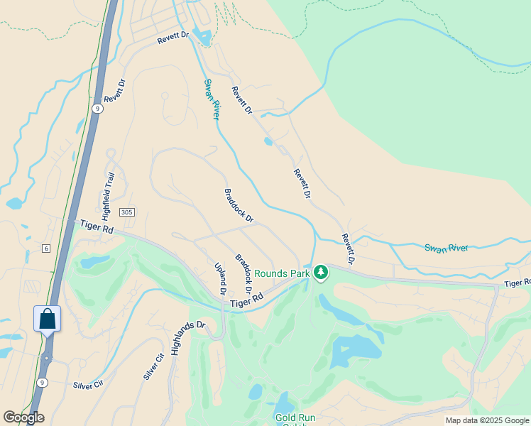 map of restaurants, bars, coffee shops, grocery stores, and more near 420 Delaware Drive in Breckenridge