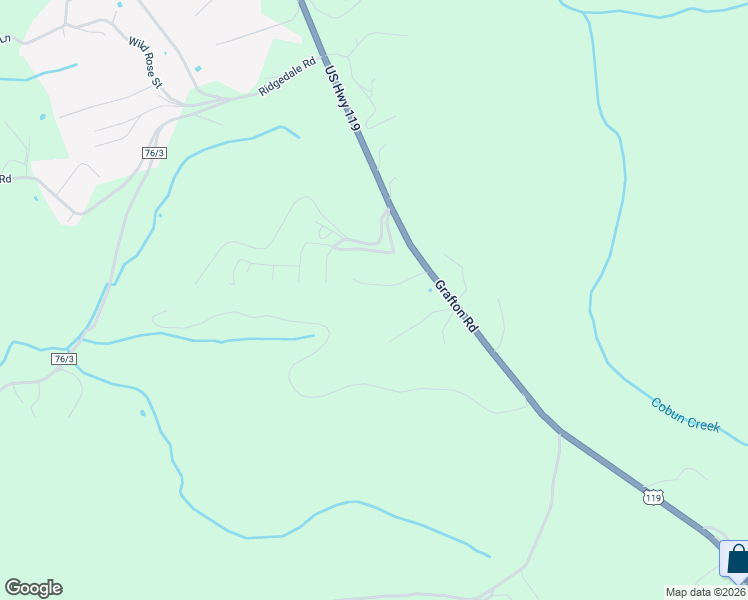 map of restaurants, bars, coffee shops, grocery stores, and more near 20 Chasewood Lane in Morgantown