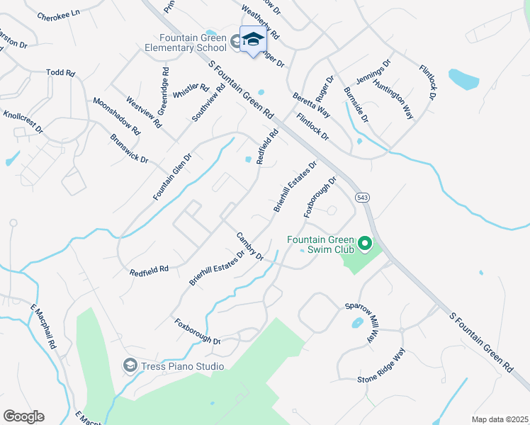 map of restaurants, bars, coffee shops, grocery stores, and more near 707 Cottondale Court in Bel Air