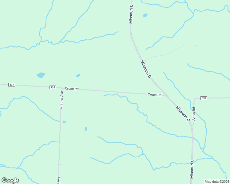 map of restaurants, bars, coffee shops, grocery stores, and more near Cross Road in Chariton County