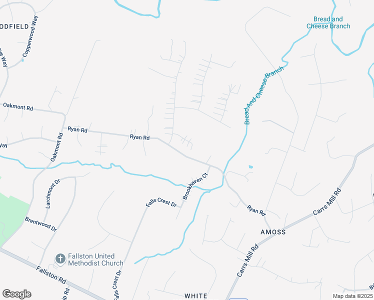 map of restaurants, bars, coffee shops, grocery stores, and more near 1403 Fox Gap Court in Fallston