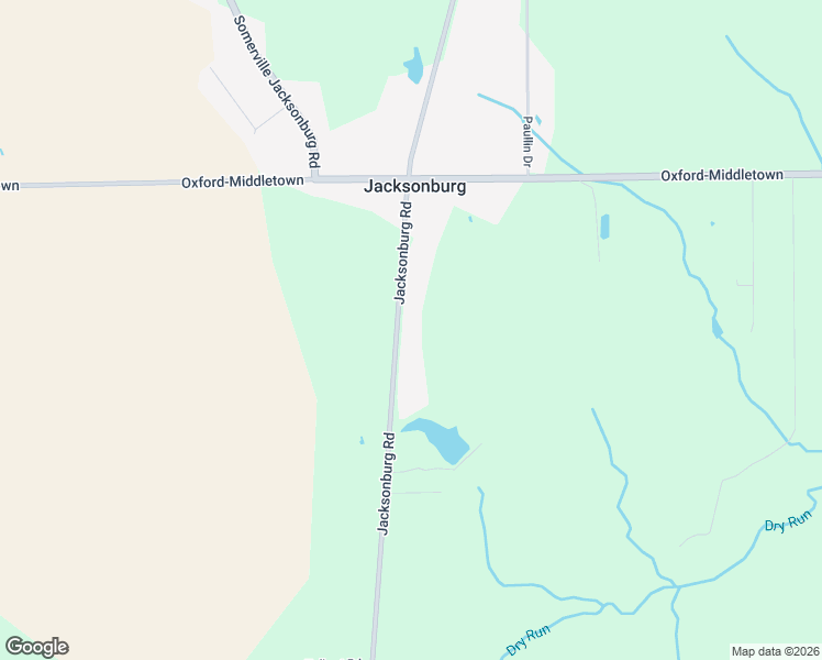 map of restaurants, bars, coffee shops, grocery stores, and more near 5802 Jacksonburg Road in Trenton