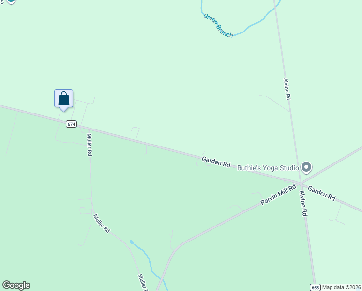 map of restaurants, bars, coffee shops, grocery stores, and more near 530 Garden Road in Elmer