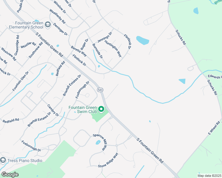 map of restaurants, bars, coffee shops, grocery stores, and more near 1613 Shady Tree Court in Bel Air
