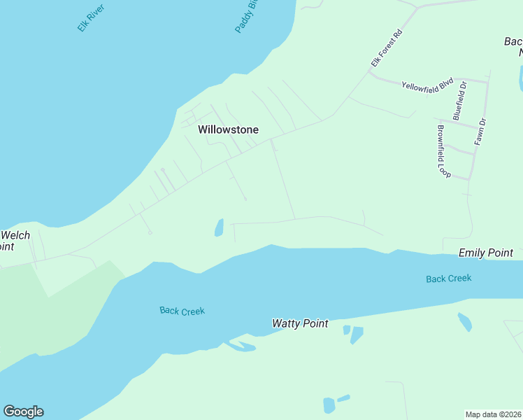map of restaurants, bars, coffee shops, grocery stores, and more near 65 South Forest Road in Elkton