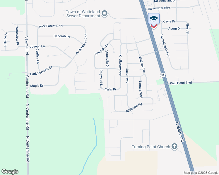 map of restaurants, bars, coffee shops, grocery stores, and more near 4007 Magnolia Drive in Franklin