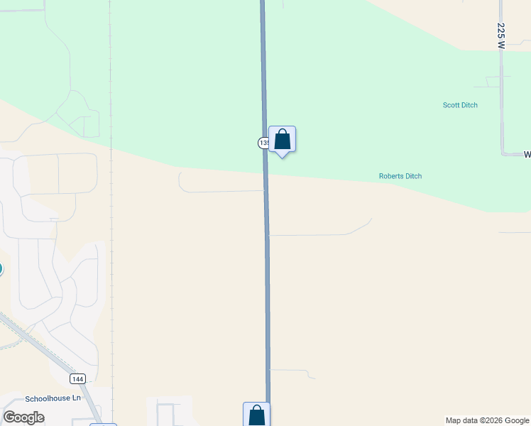 map of restaurants, bars, coffee shops, grocery stores, and more near 4000 Indiana 135 in Franklin