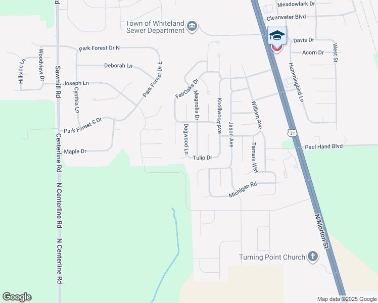 map of restaurants, bars, coffee shops, grocery stores, and more near 4013 Dogwood Lane in Franklin