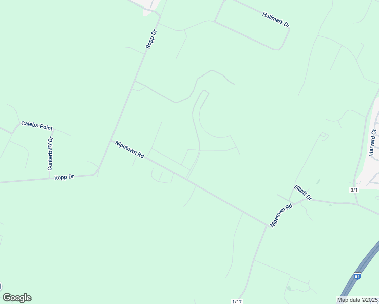 map of restaurants, bars, coffee shops, grocery stores, and more near 66 Guatemala Drive in Martinsburg