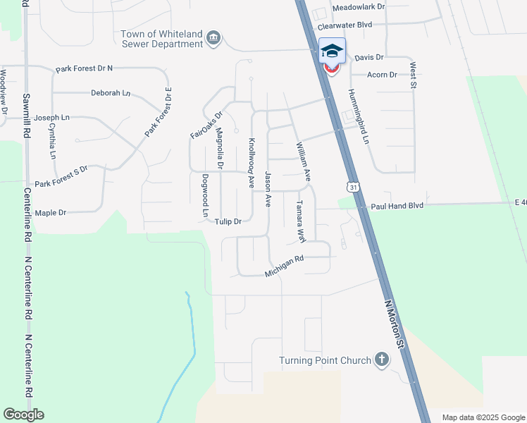 map of restaurants, bars, coffee shops, grocery stores, and more near 3998 Jason Avenue in Franklin