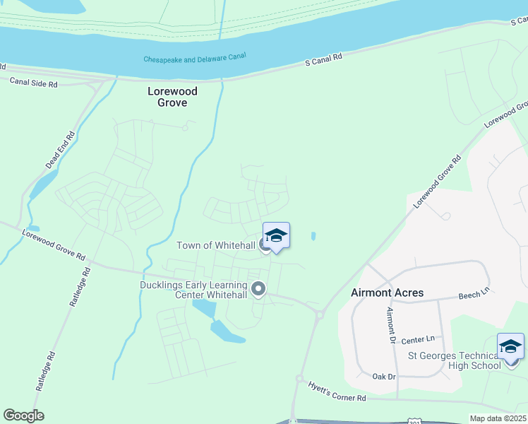 map of restaurants, bars, coffee shops, grocery stores, and more near 848 Mapleton Avenue in Middletown