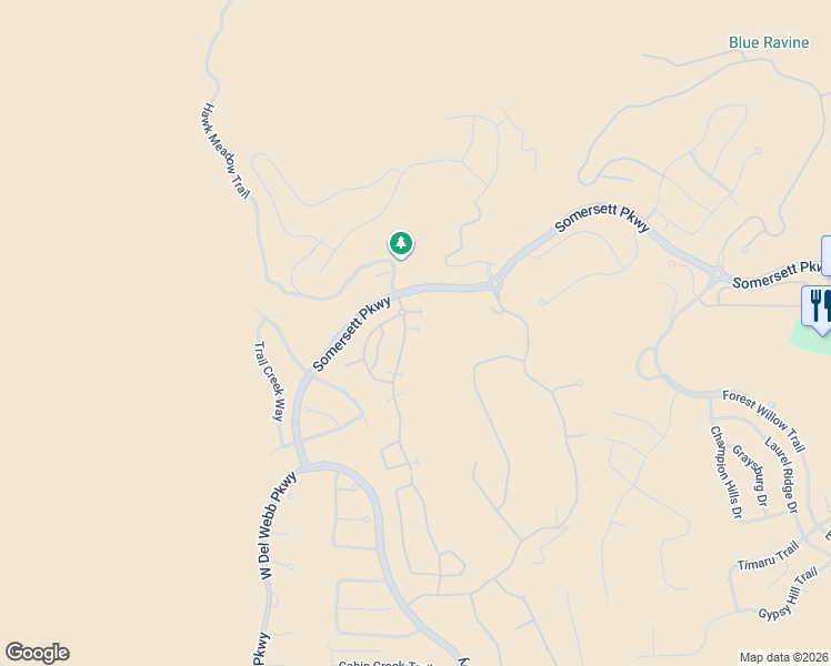 map of restaurants, bars, coffee shops, grocery stores, and more near 2310 Tara Ridge Trail in Reno