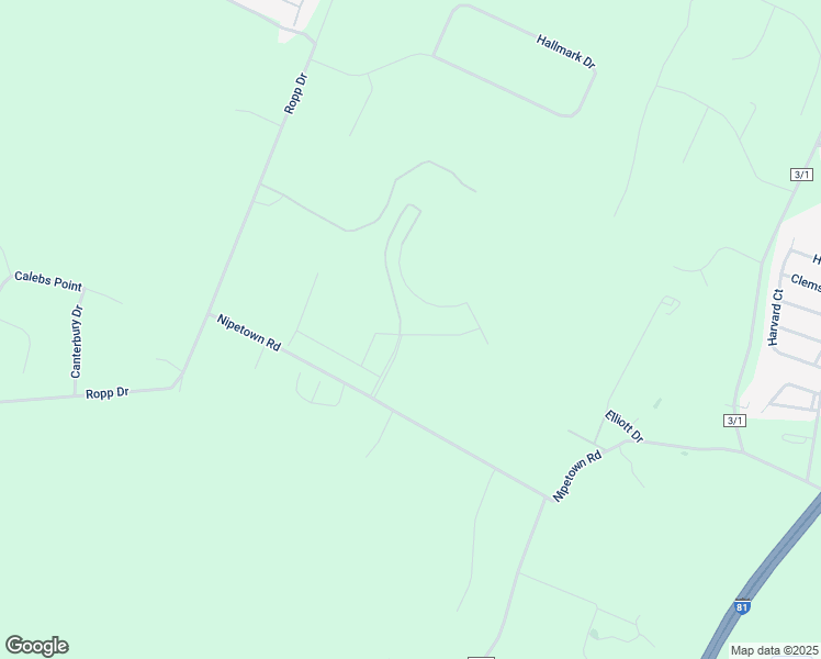 map of restaurants, bars, coffee shops, grocery stores, and more near Santiago Circle in Berkeley County
