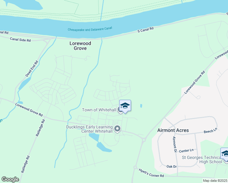 map of restaurants, bars, coffee shops, grocery stores, and more near 853 Mapleton Avenue in Middletown