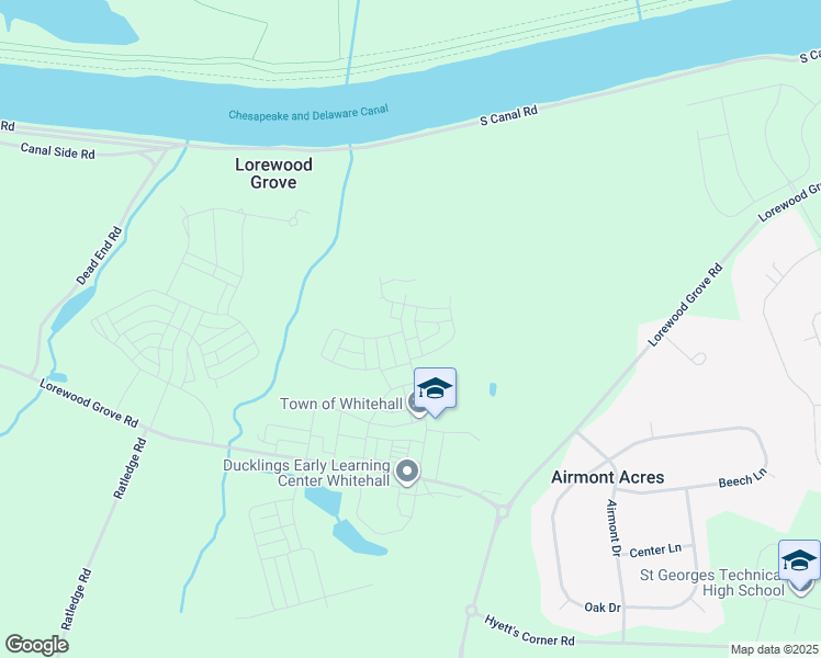 map of restaurants, bars, coffee shops, grocery stores, and more near 853 Mapleton Avenue in Middletown