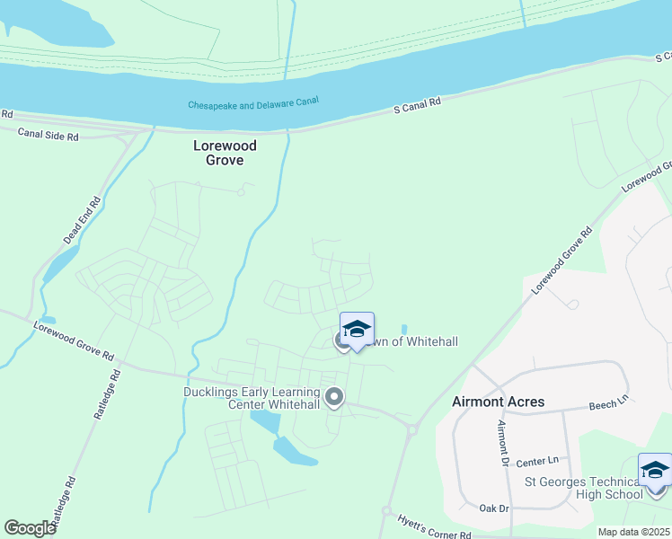 map of restaurants, bars, coffee shops, grocery stores, and more near 853 Mapleton Avenue in Middletown