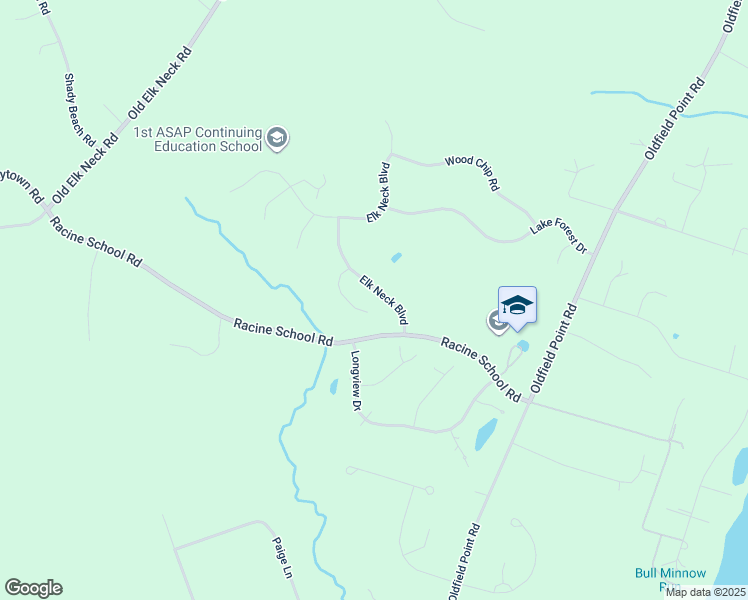 map of restaurants, bars, coffee shops, grocery stores, and more near 52 Open Meadow Ct in Elkton