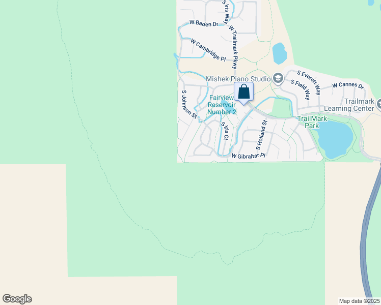 map of restaurants, bars, coffee shops, grocery stores, and more near 9856 West Freiburg Drive in Littleton