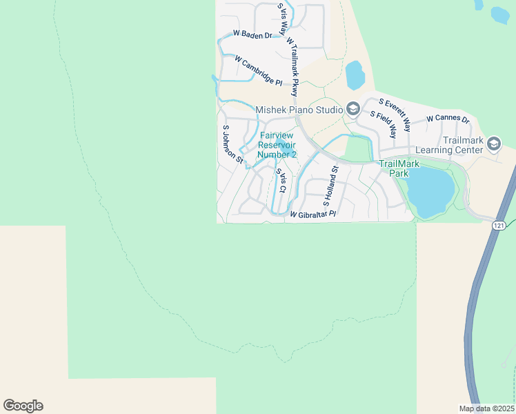 map of restaurants, bars, coffee shops, grocery stores, and more near 9795 West Freiburg Drive in Littleton