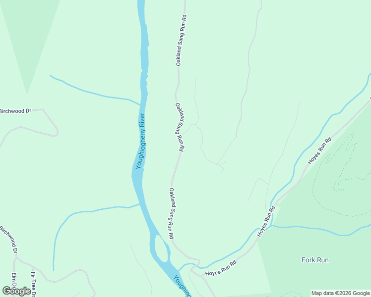map of restaurants, bars, coffee shops, grocery stores, and more near 8922 Oakland Sang Run Road in Oakland