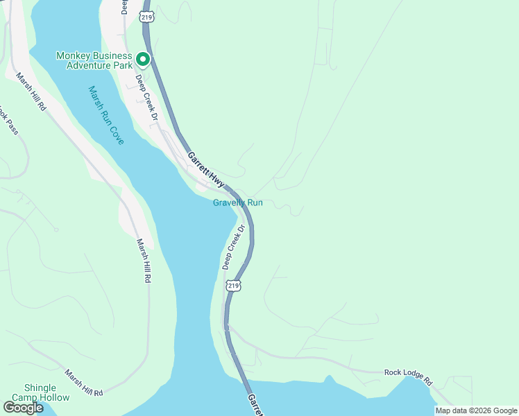 map of restaurants, bars, coffee shops, grocery stores, and more near 76 Gravelly Run Road in McHenry