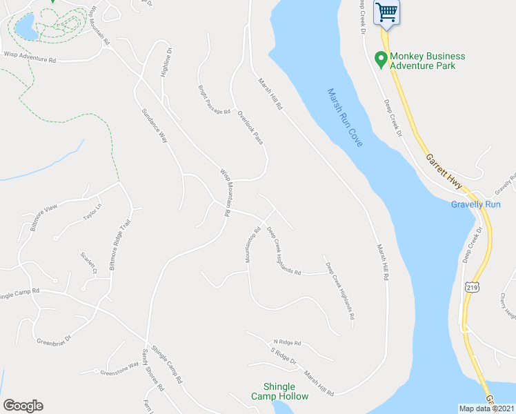 map of restaurants, bars, coffee shops, grocery stores, and more near 4 Mountainview Court in Oakland