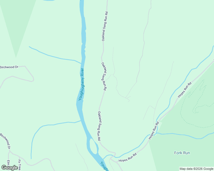 map of restaurants, bars, coffee shops, grocery stores, and more near 8922 Oakland Sang Run Road in Oakland